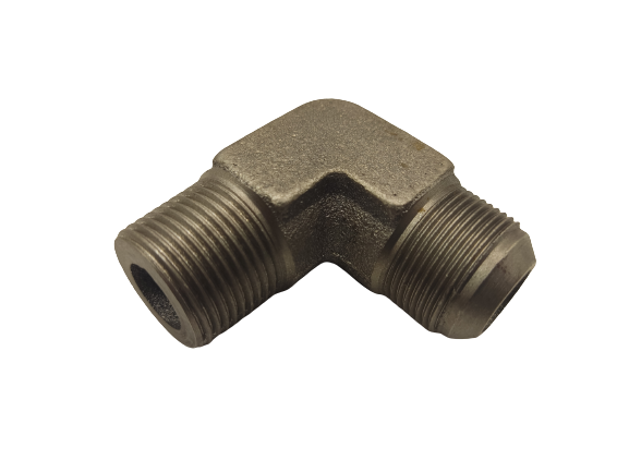 Колено (уголок) соединительный к компрессору 3/4'' (конус) / М 27х1,5