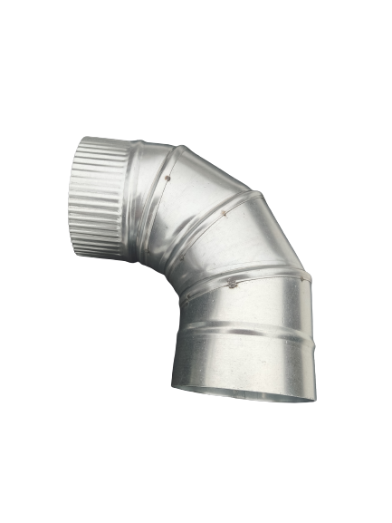 Колено 90° оцинкованное d-120