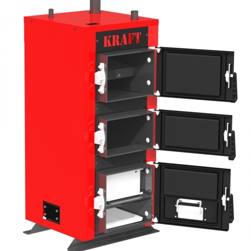 Котел твердотопливный для дому KRAFT K 16 кВт