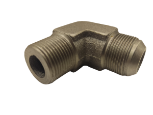 Колено (уголок) соединительный к компрессору 3/4'' (конус) / М 27х1,5