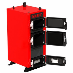 Котел твердотопливный для дома KRAFT E 20 кВт