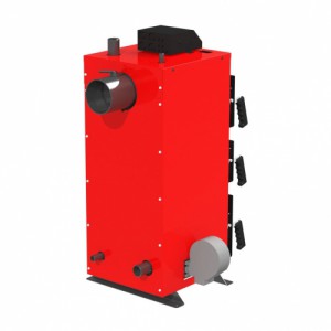 Котел твердотопливныйдля дома KRAFT K 12 кВт (с автоматикой Novosolar)