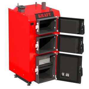 Котел твердотопливный длительного горения KRAFT S 10 кВт