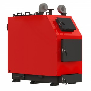 Индустриальный твердотоплевный котел KRAFT Prom V 500 кВт (полочный теплообменник)