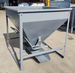 Бадья для бетона 0,75 м. куб. (квадро h1300 / d1280) 